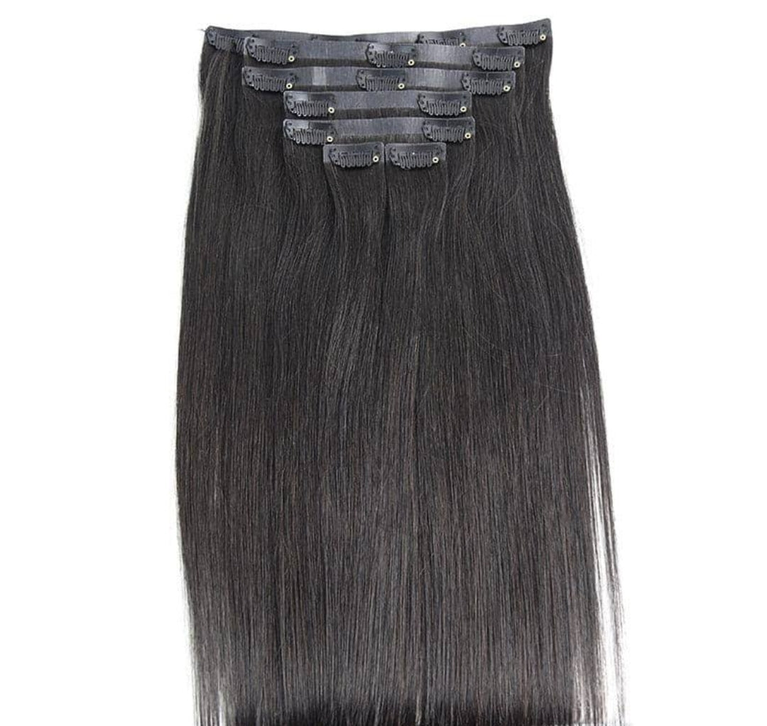 Straight Seamless Clip-In Hair Extensions