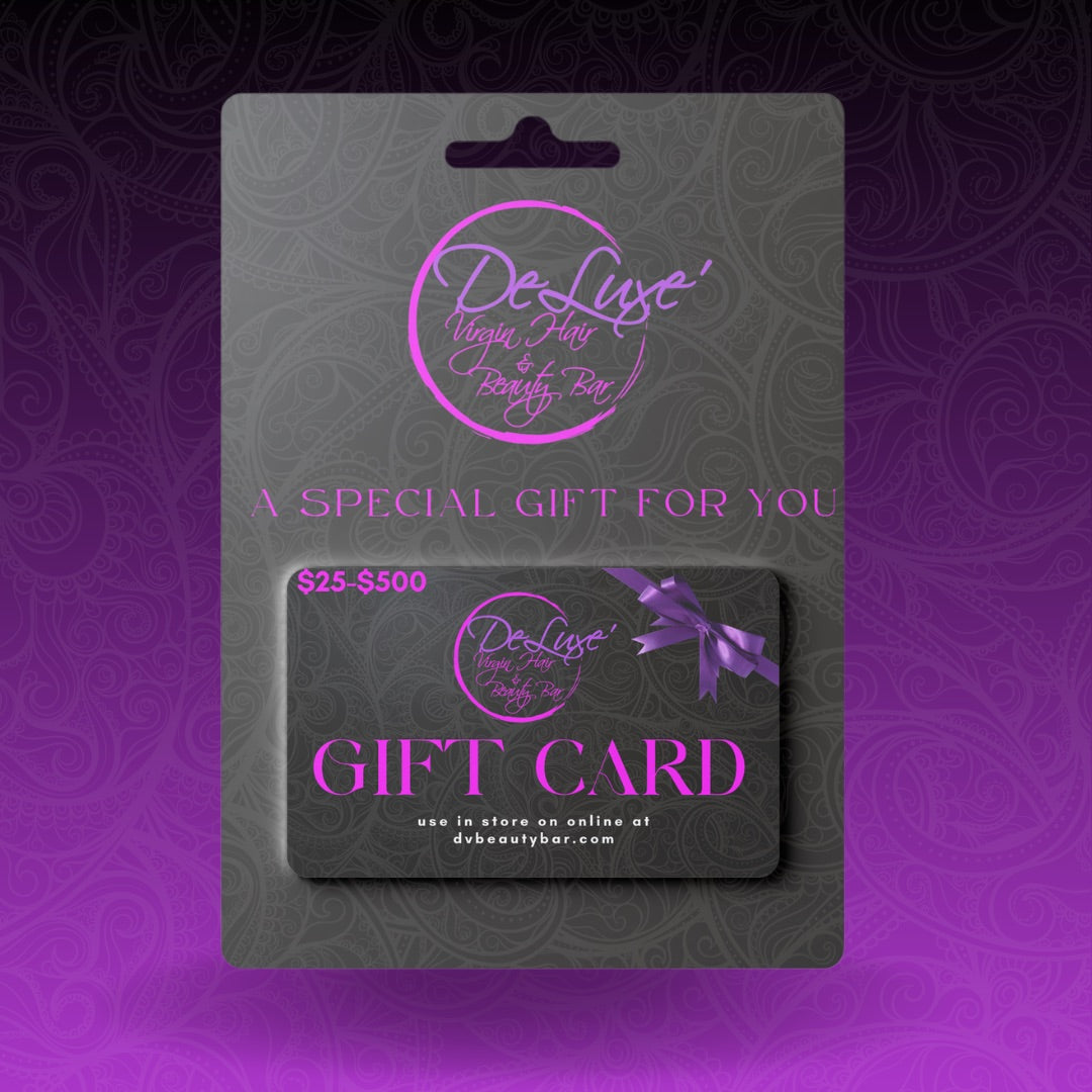 Deluxe Virgin Hair & Beauty Bar Gift Card