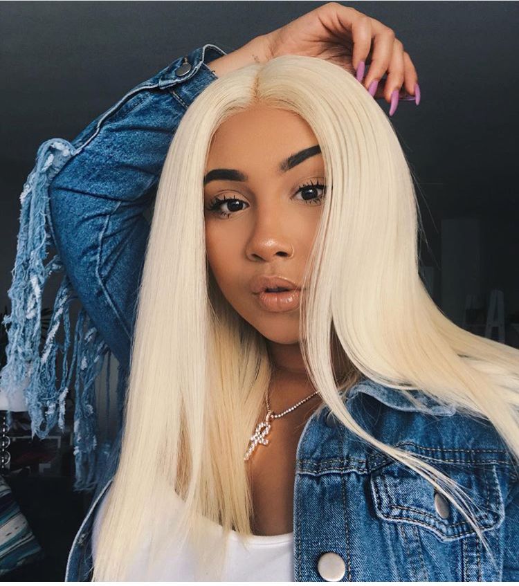 Blonde 613 4x4 Lace Closure Wigs